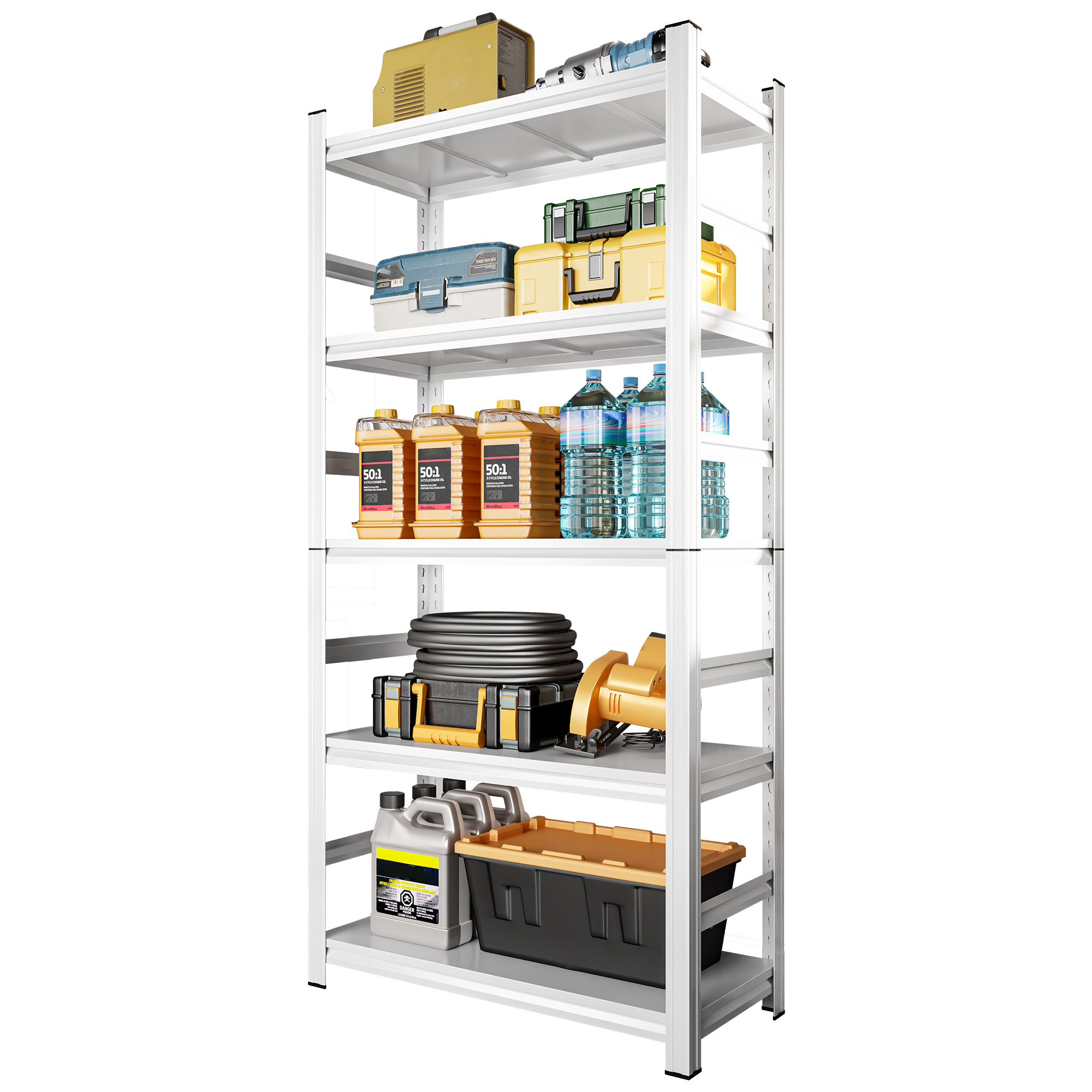 71" H Adjustable Storage Rack