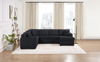 Oversized Sectional Sofa with Chaise Lounge