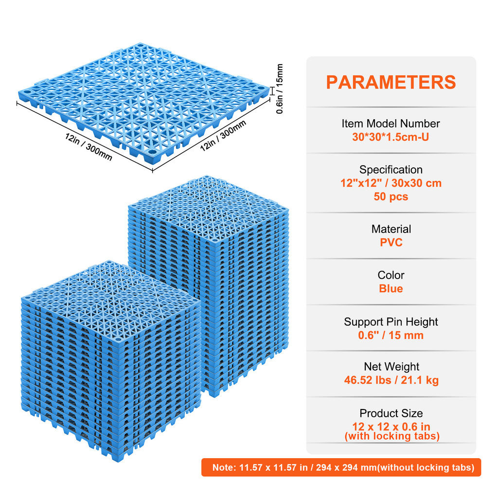 Interlocking Tile 50PCS