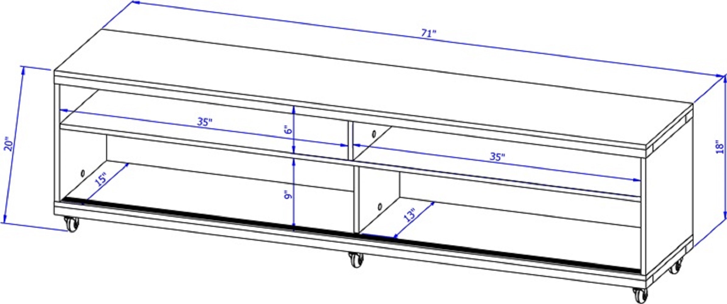 Utopia 70" TV Stand