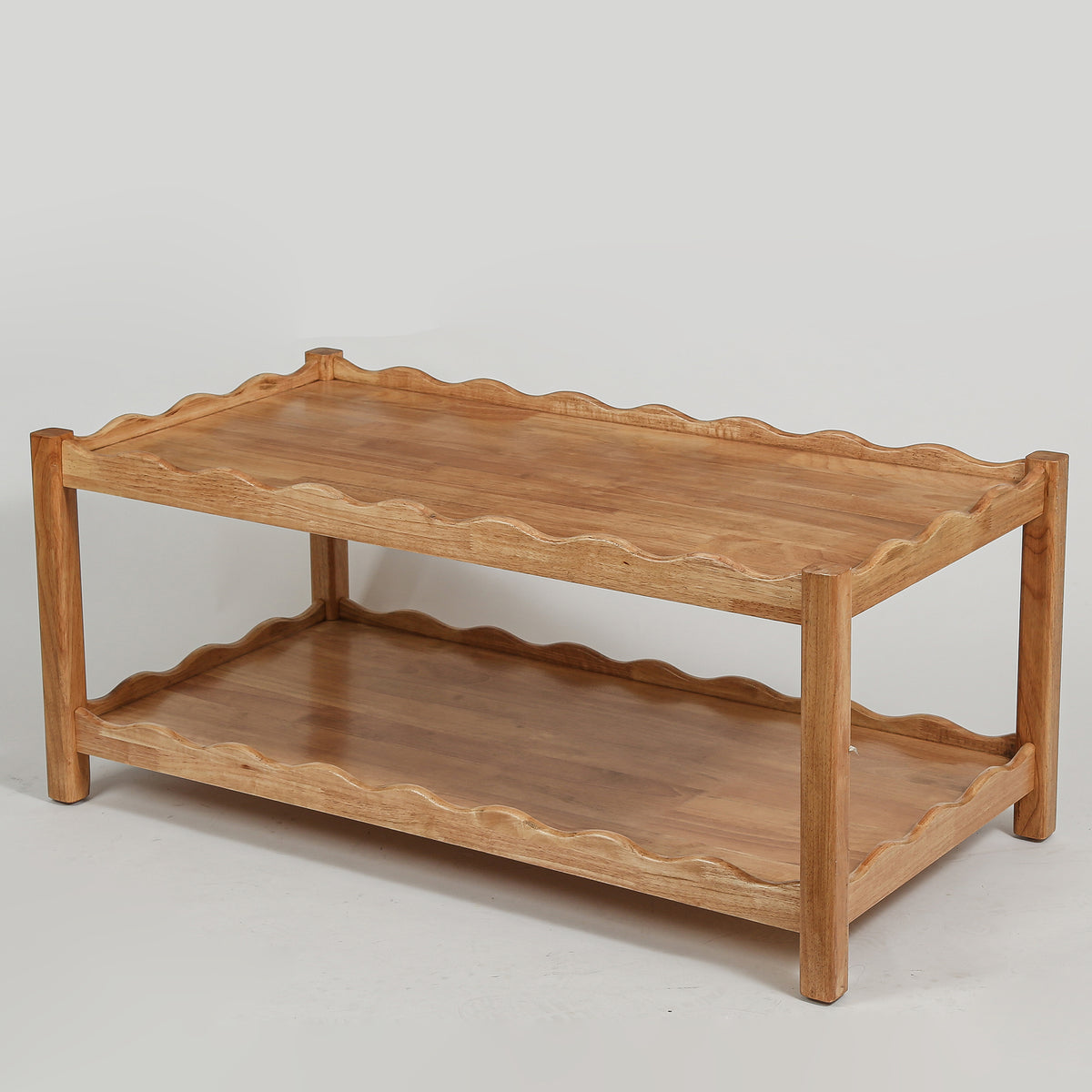 Modern 2 Tier Coffee Table for Living Room