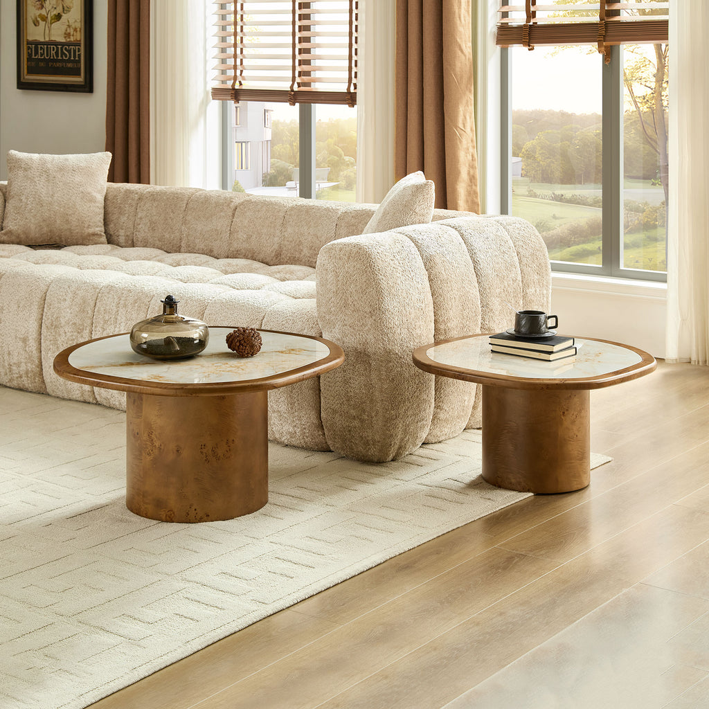 Irregular Coffee Table Set