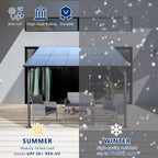 10' x 10' Outdoor Pergola Gazebo