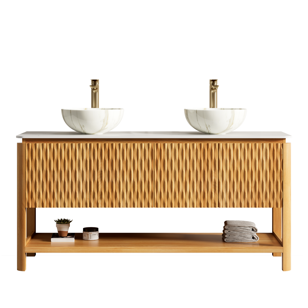 Sharma 60" Bathroom Vanity & Sinks