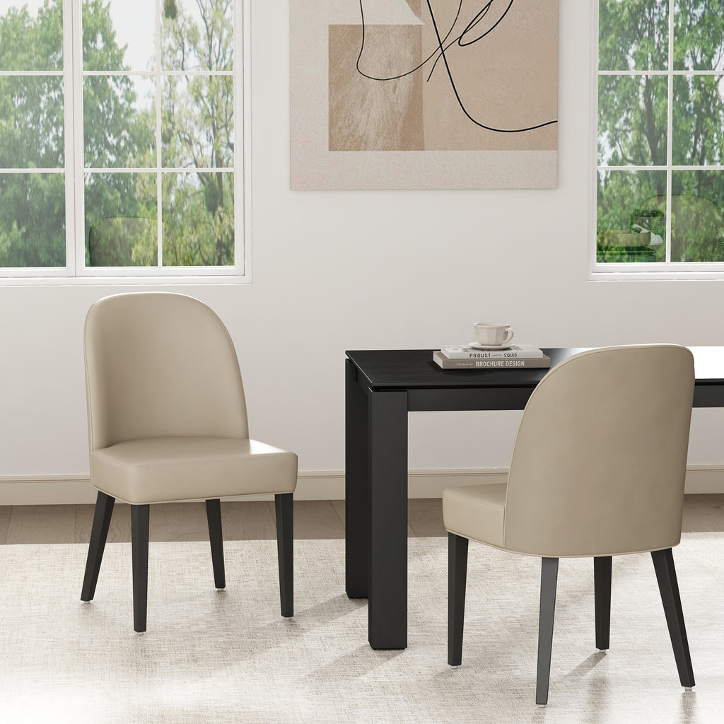 Hillman Wood Upholstered Dining Chair - Set of 2