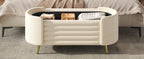 Modern Storage Ottoman Upholstered Storage Bench