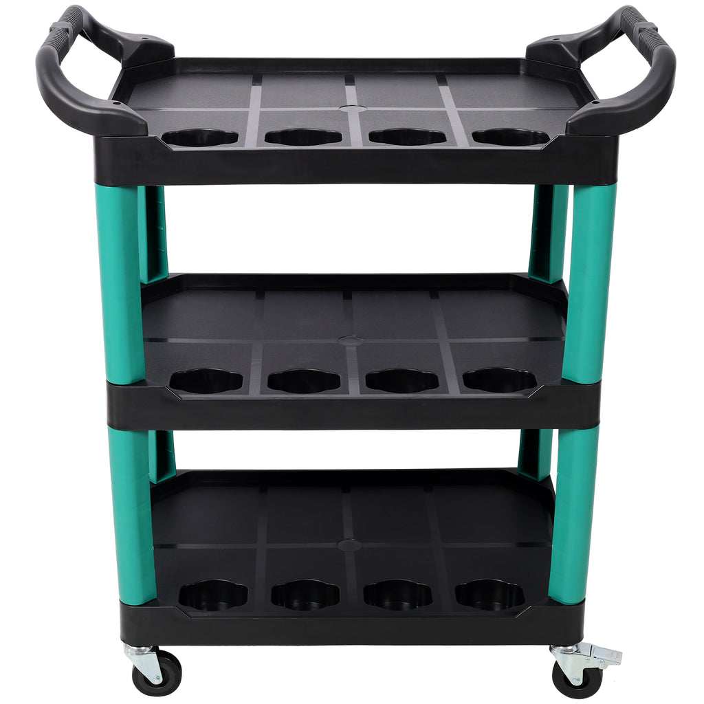 3 Tier Rolling Auto Detail Cart