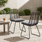 Deja Chair, 2PCS with 2 Cushions