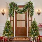 Pre-Lit Christmas Tree Artificial Christmas 3-Piece Set