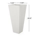 Outdoor Modern MGO Cast Stone Planter