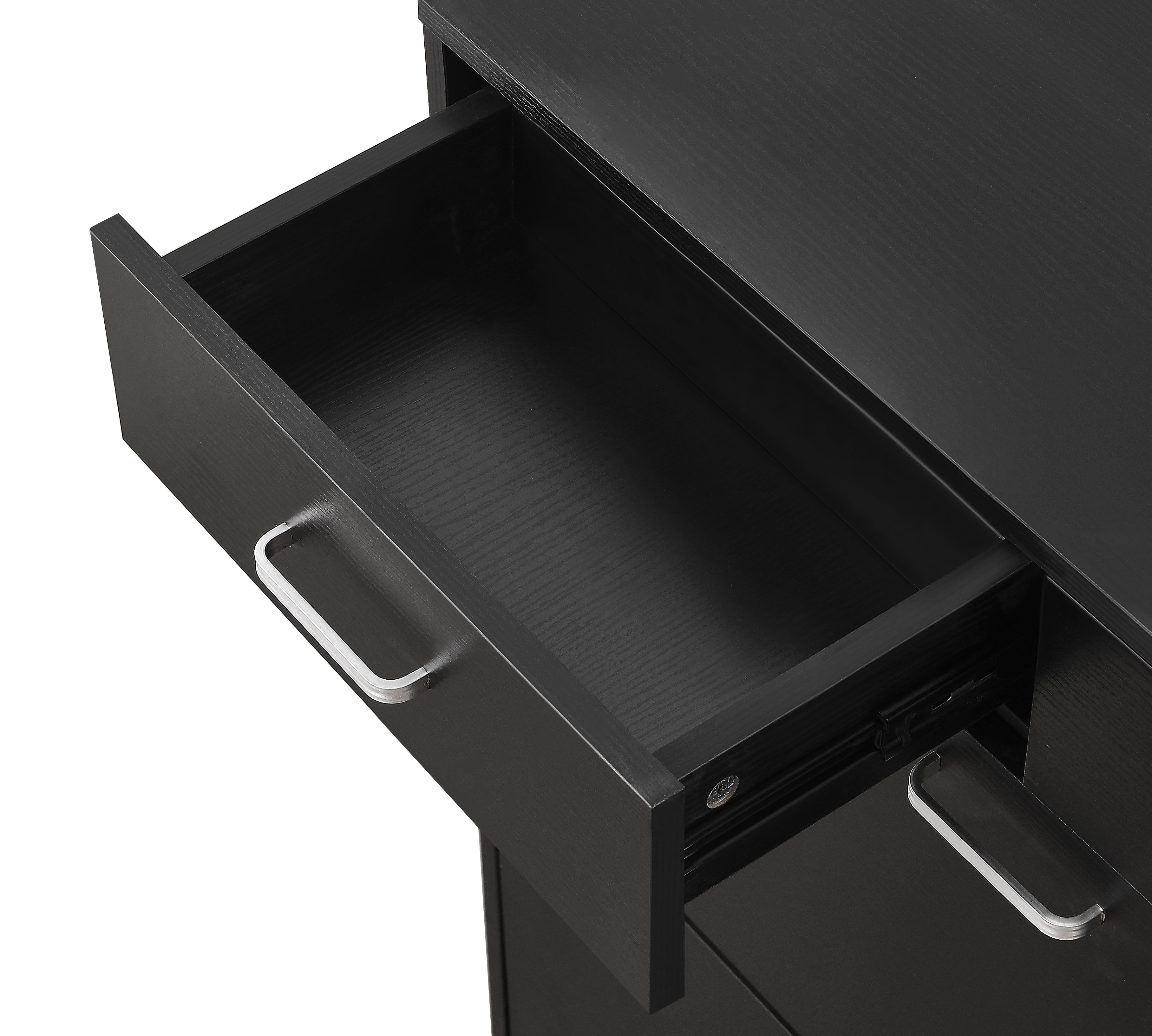 Large Size Shoe Cabinet - Modern Tipping Bucket Organizer