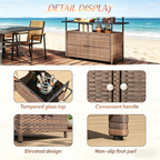 Rattan Storage Cart