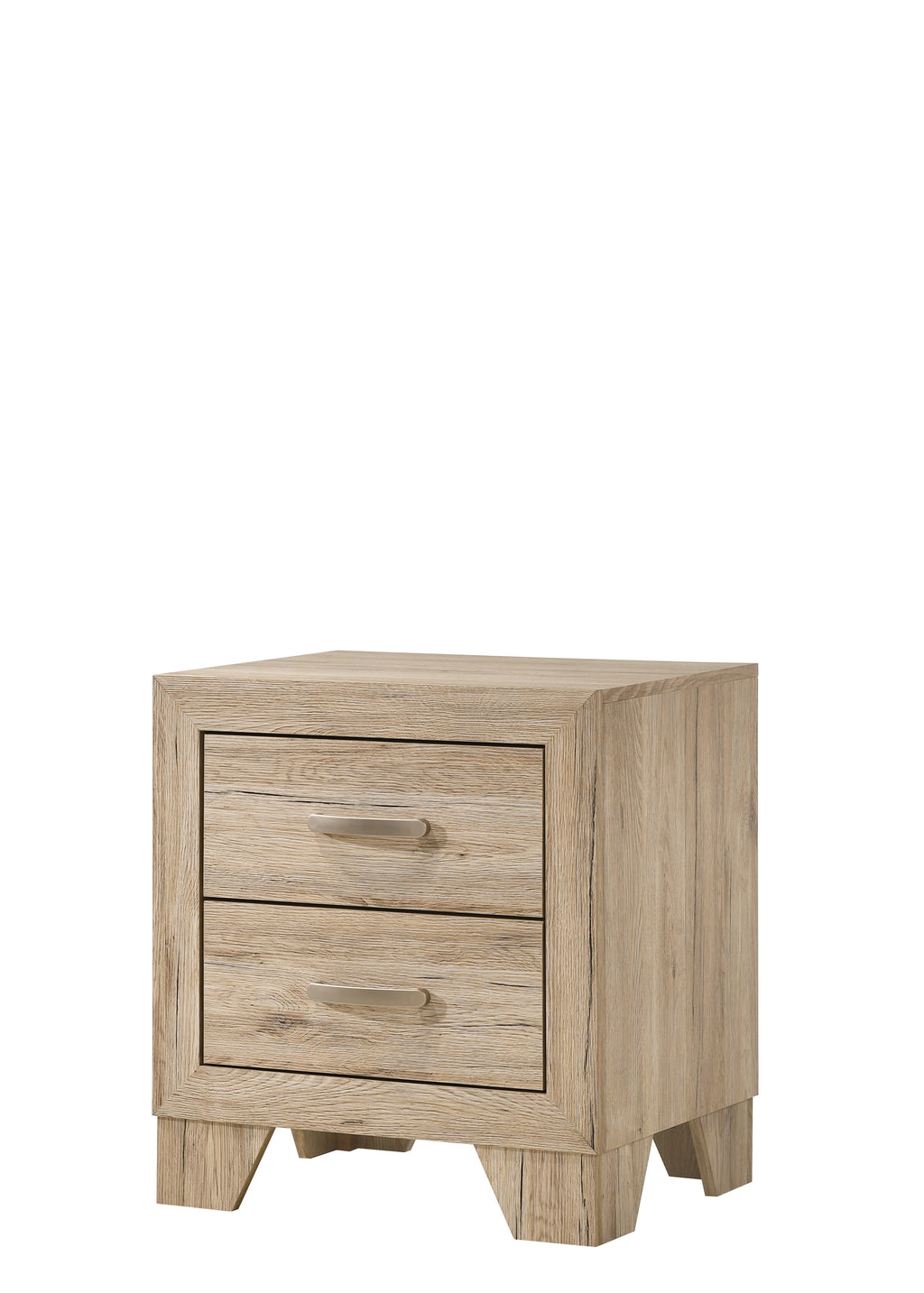 Miquell Natural-Finished Nightstand