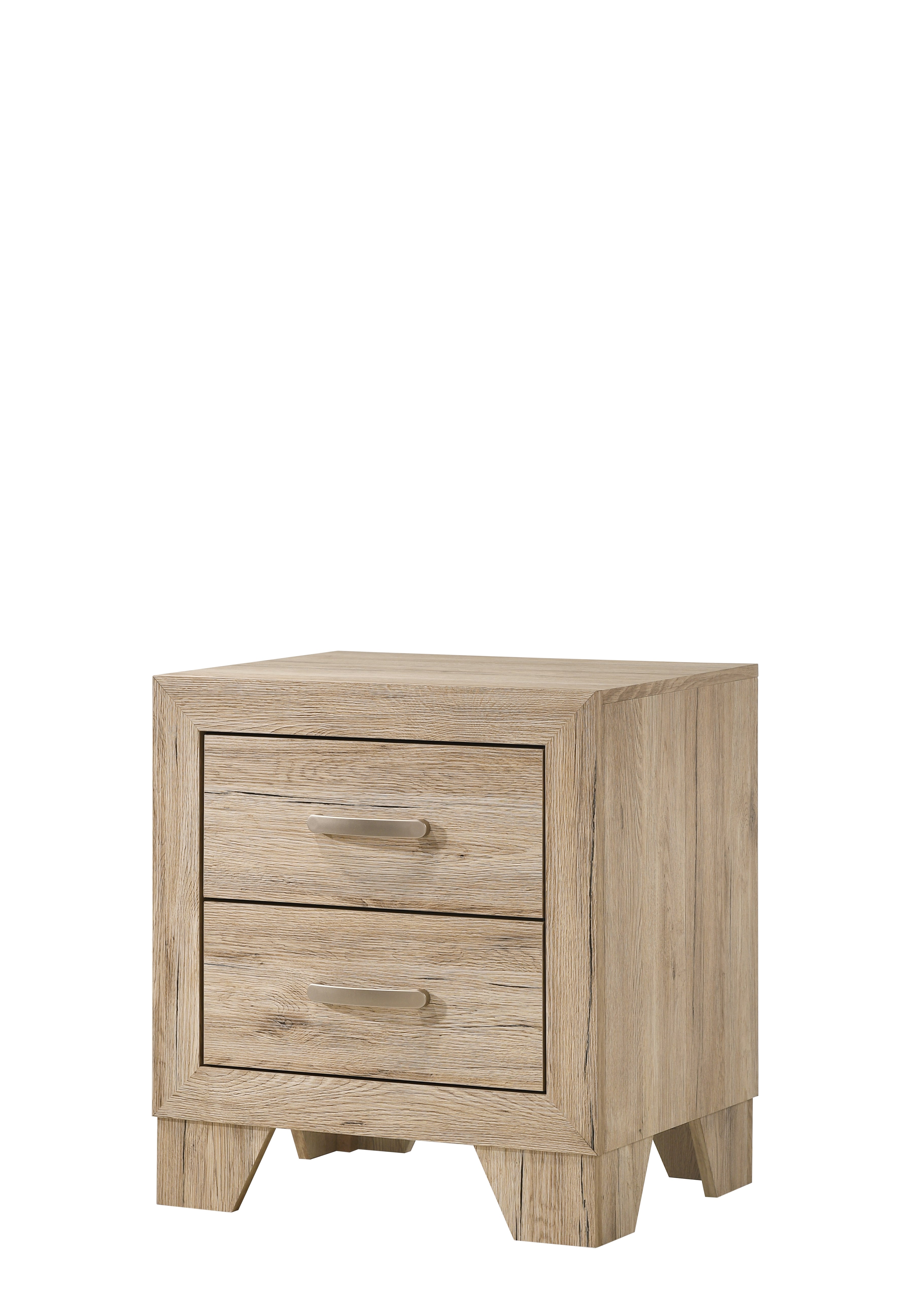 Miquell Natural-Finished Nightstand