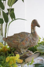 15x8.3x15" Farmhouse Duck Figurine