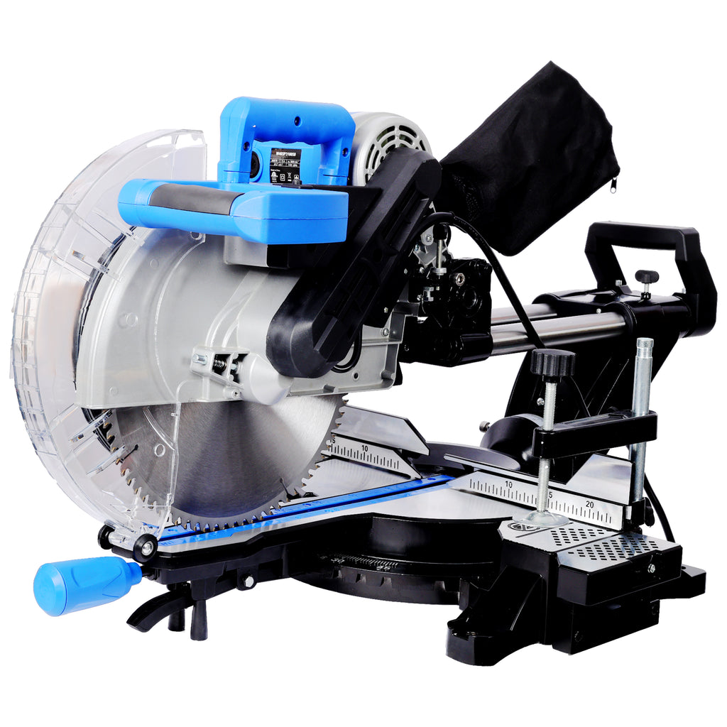 12-Inch Dual Bevel Sliding Miter Saw with Laser Guide