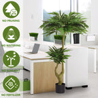 5FT Artificial Willow Tree Tall Fake Potted Plant Faux