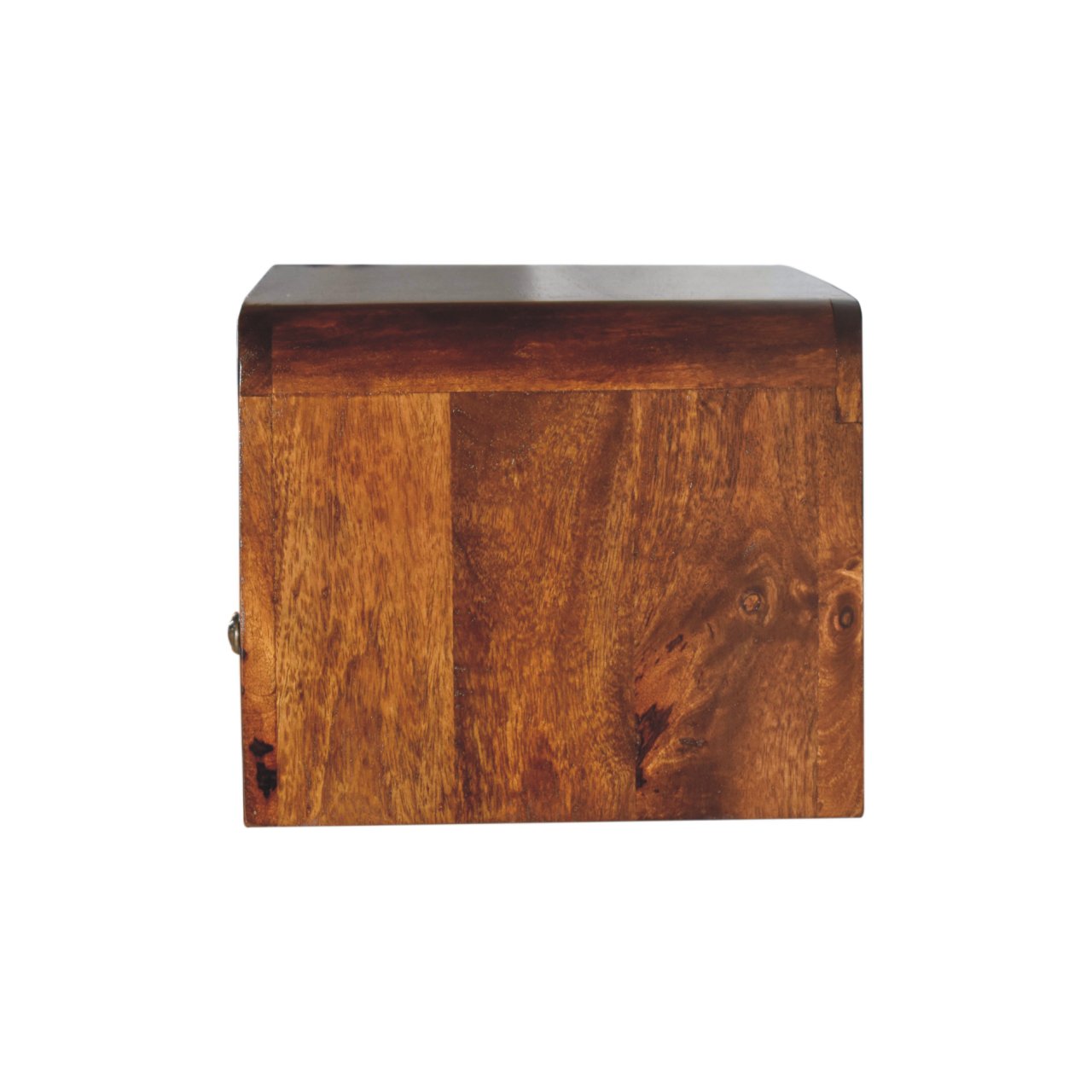 Chunky Chestnut Floating Bedside Nightstand