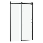48"W x 76"H Single-Slide Shower Door - 8mm Tempered Glass