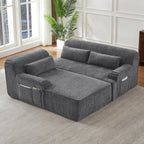 Chenille L-Shape Luxury Sectional Sofa