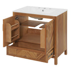 30 Inch Freestanding Farmhouse Bathroom Vanity