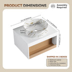 24" Floating Bathroom Vanity
