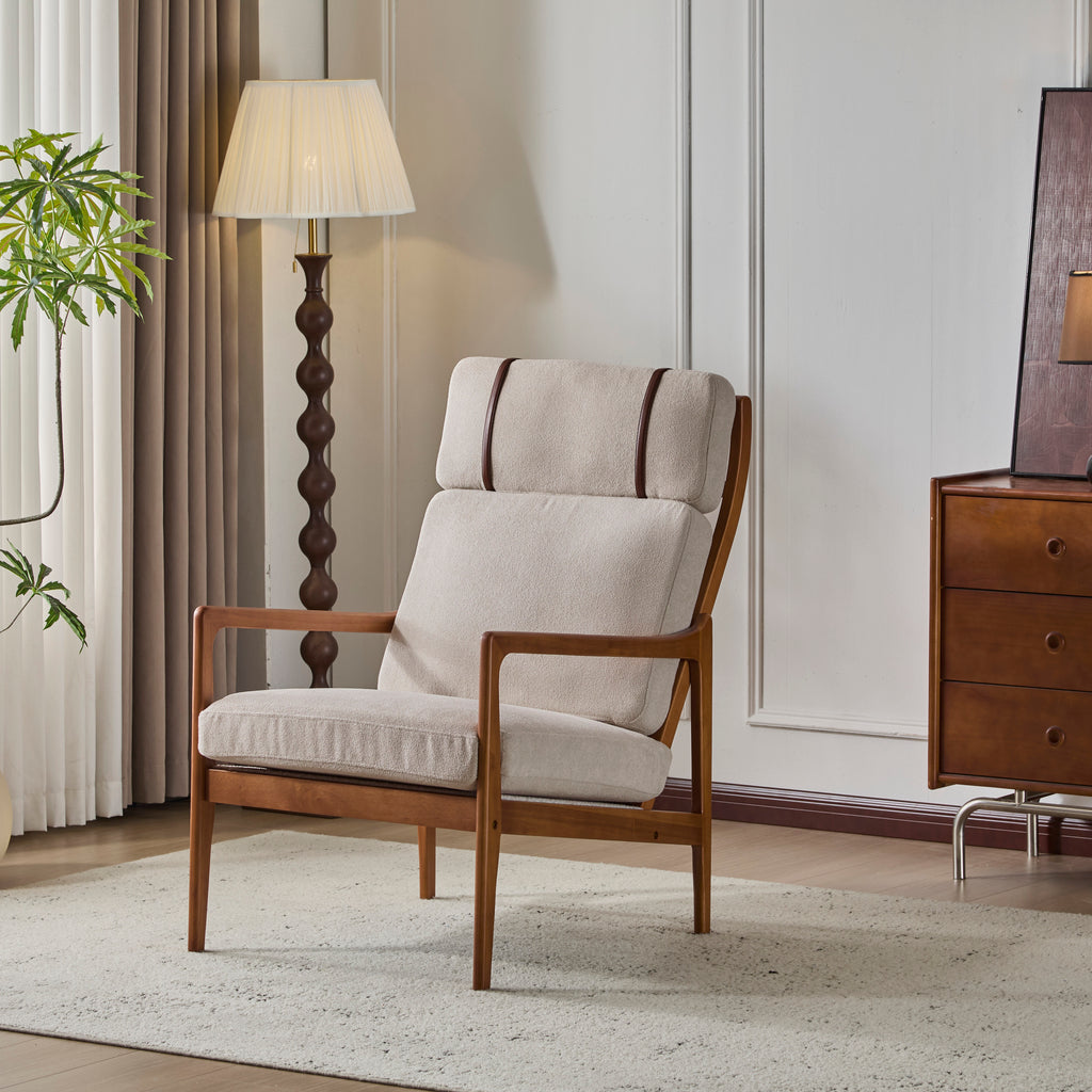 Mid Century Modern Accent Armchair