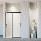 46-48" W * 76" H Frameless Single Sliding Shower Door
