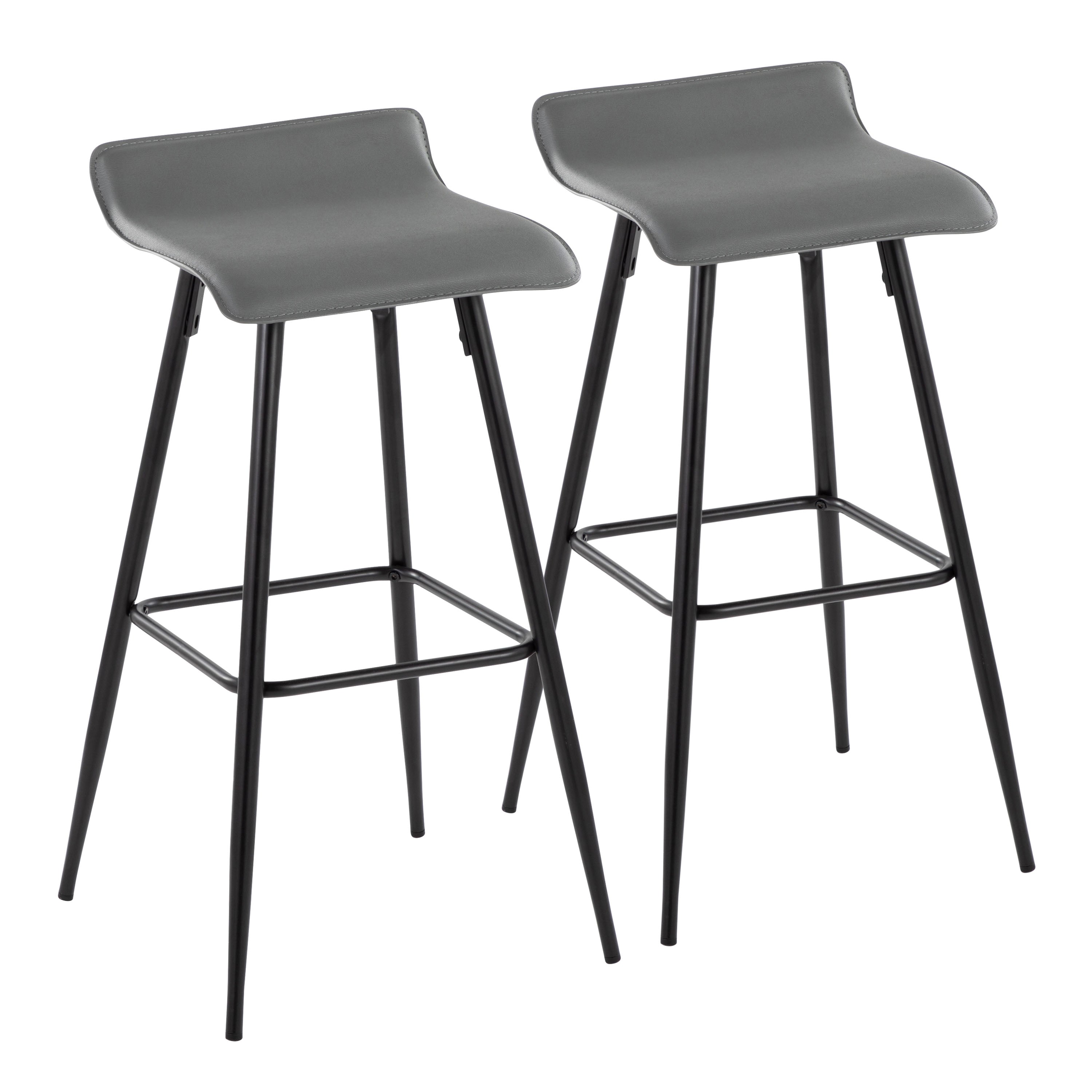 30" Contemporary Fixed-Height Bar Stool