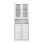 Metal Kitchen Pantry Cabinet - 72" Tall Storage Unit
