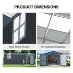 Outdoor Storage Shed 20x10 FT
