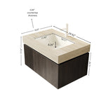 MURI 30" Bathroom Vanity & Sink