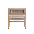 OMI Lounge Chair Acacia and Rope Design