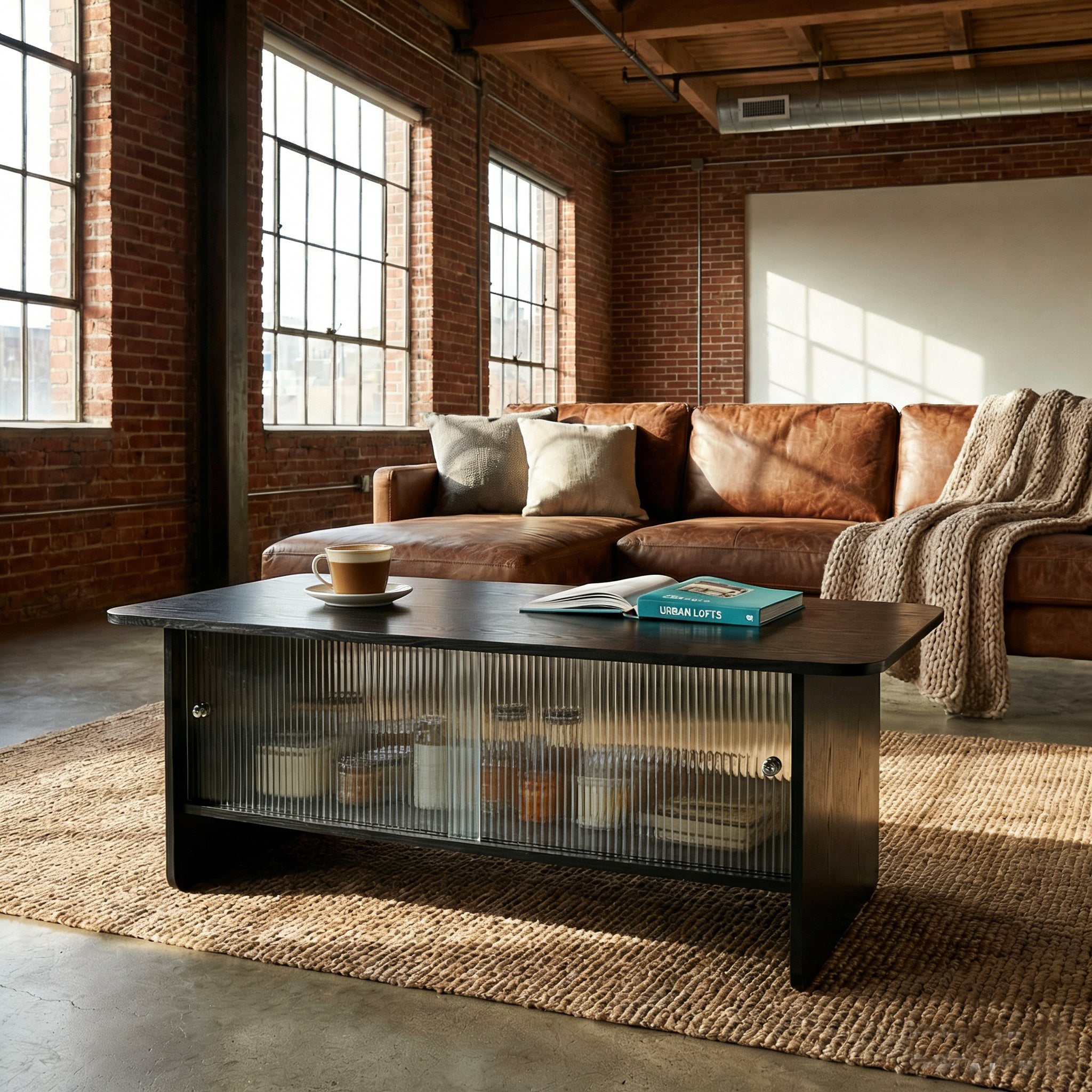 47" Coffee Table With Storage