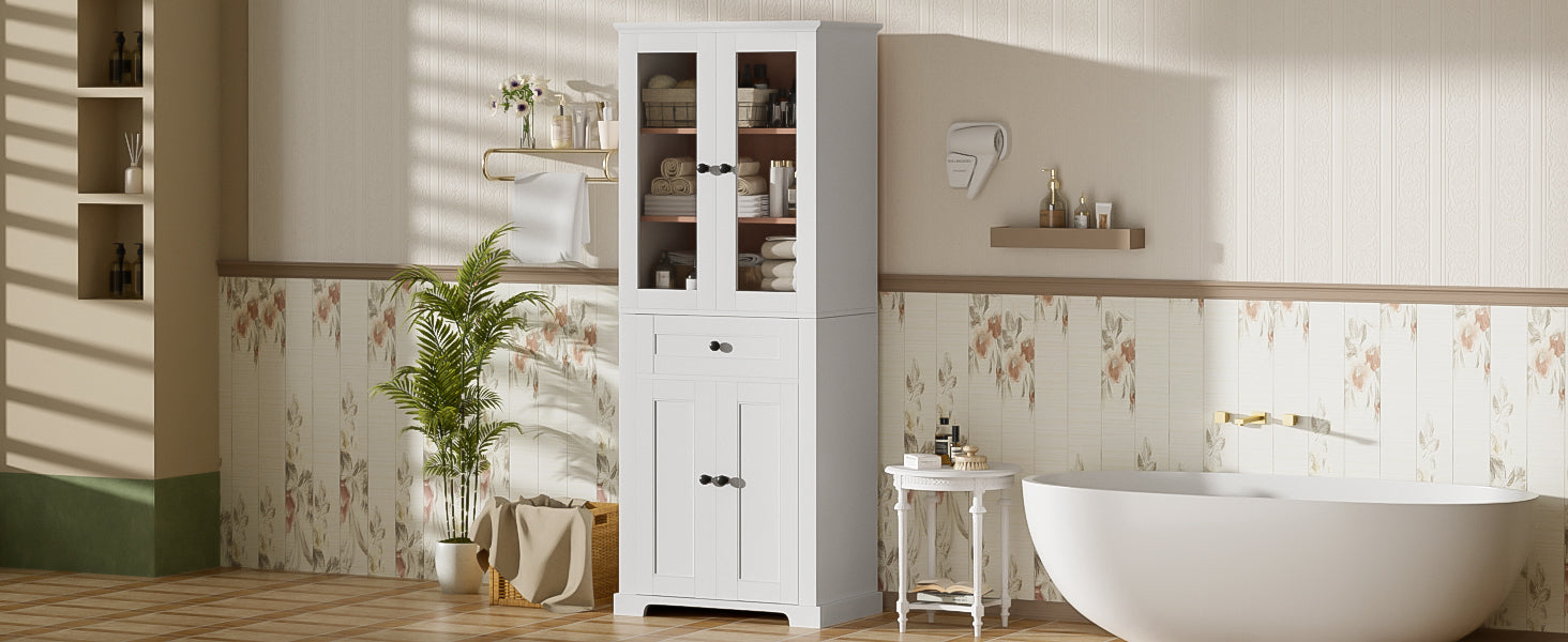 67.2' Tall Bathroom Storage Cabinet