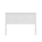 Walton Window Pane Wood Queen Panel Headboard