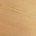 Round Solid Wood End Table
