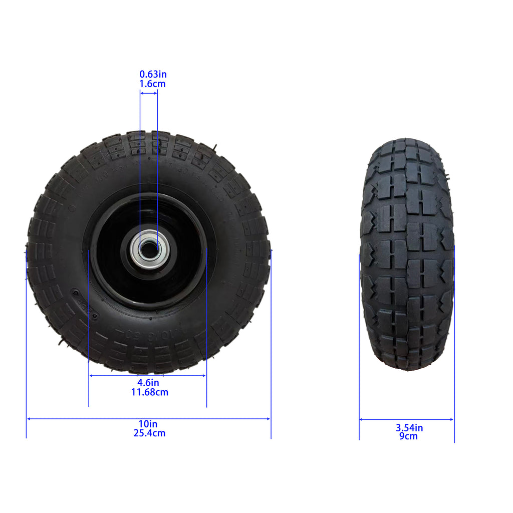Air Wheels 410/3.50-4 10 Inches