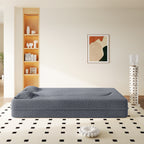 Modern Floor Sofa with 2 Pillows