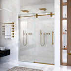 Frameless Single Sliding Shower Door