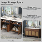 60 Inch Bathroom Vanity with Double Sink