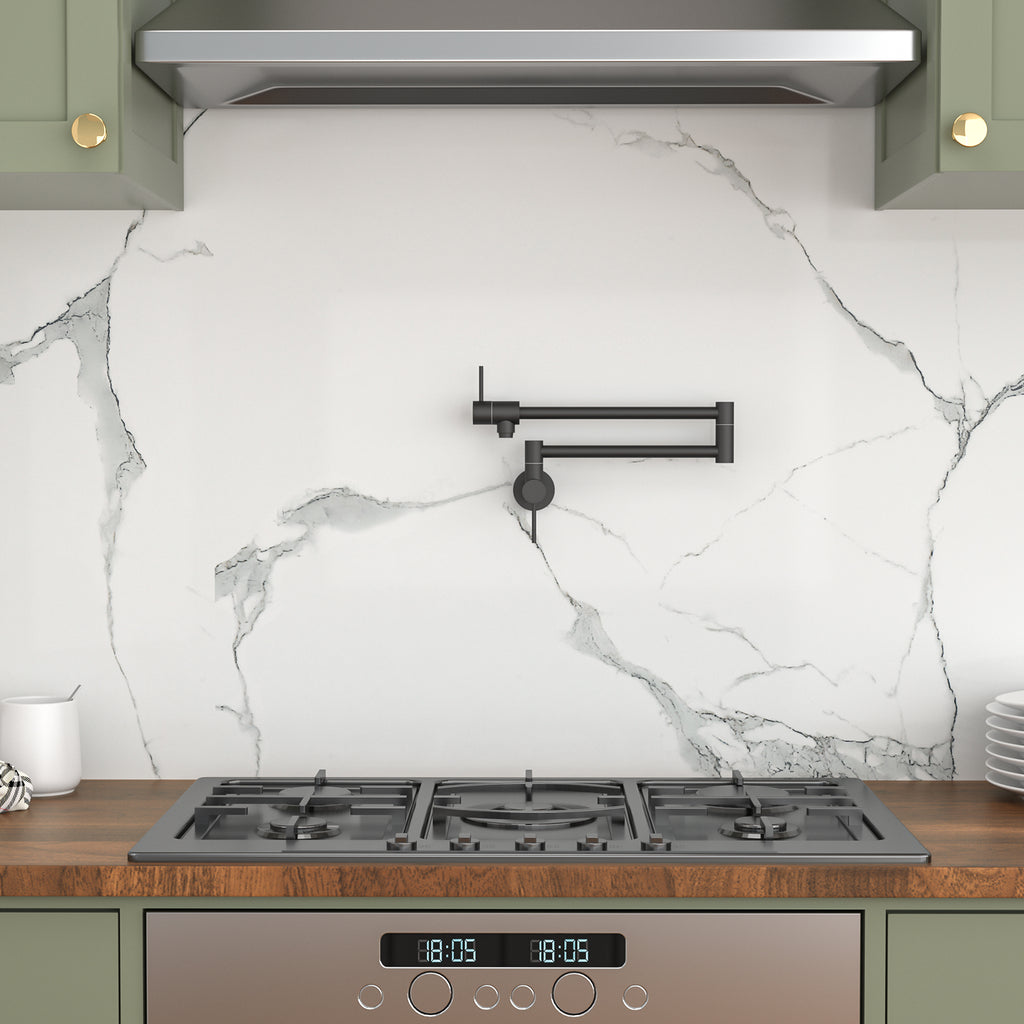 Pot Filler Faucet - Wall Mount Kitchen Sink Faucet