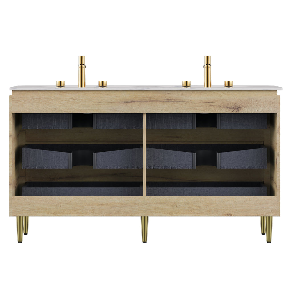 Amara 60'' Bathroom Vanity & Sinks