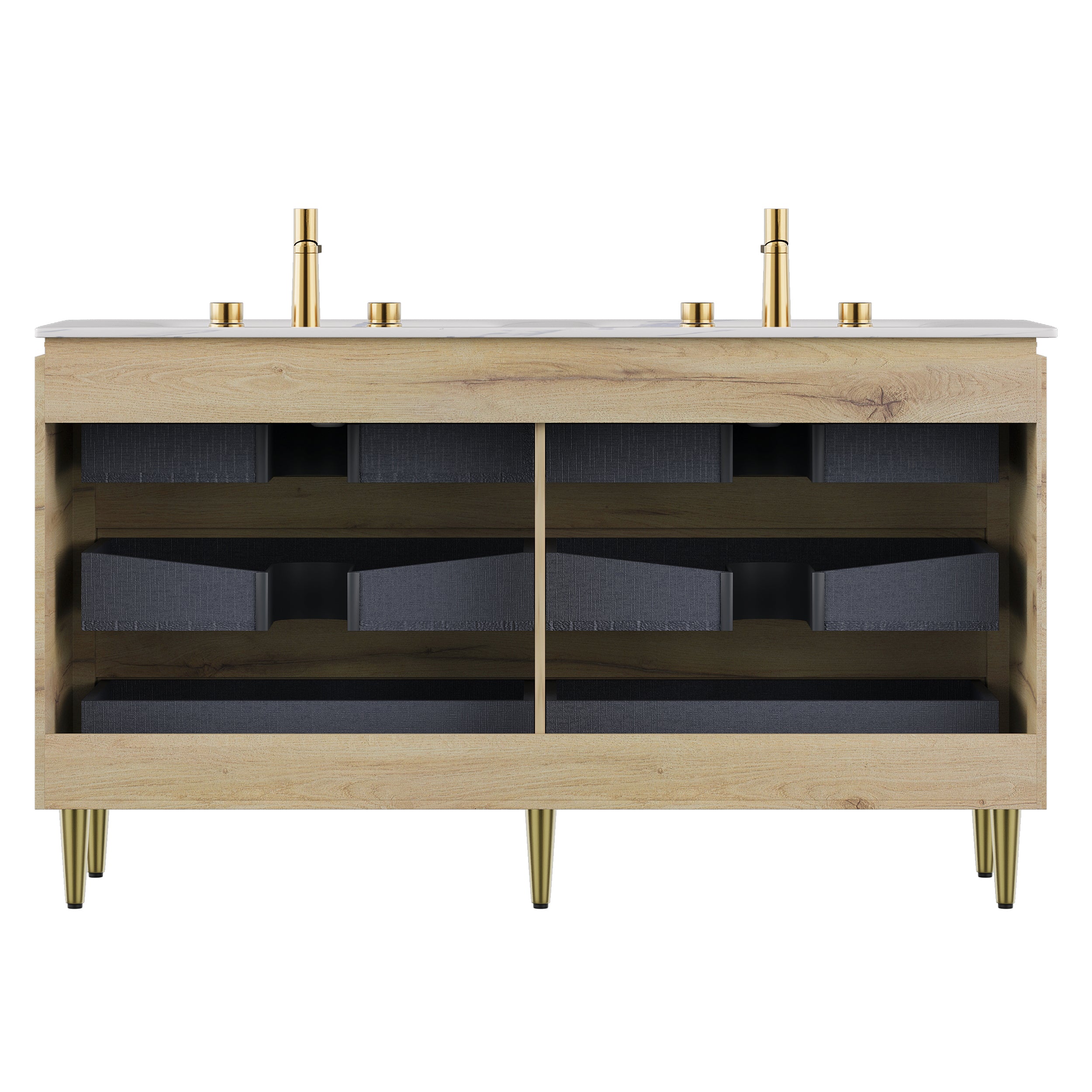 Amara 60'' Bathroom Vanity & Sinks