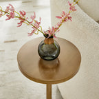 Morven Antique Adjustable Height Accent Table