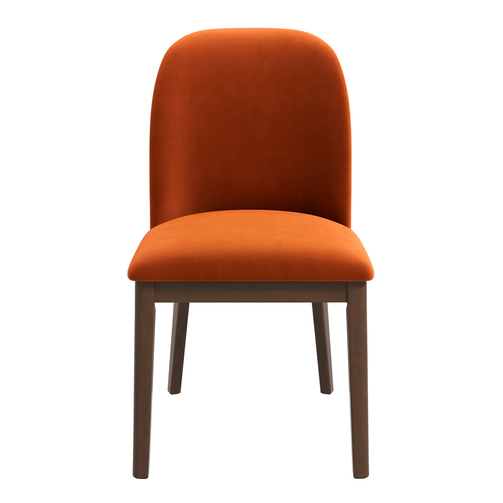 Kaitlyn Burnt Velvet Dining Chairs - Set of 2