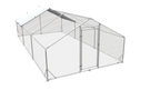 Large Metal Chicken Coop Walk-In Poultry Cage