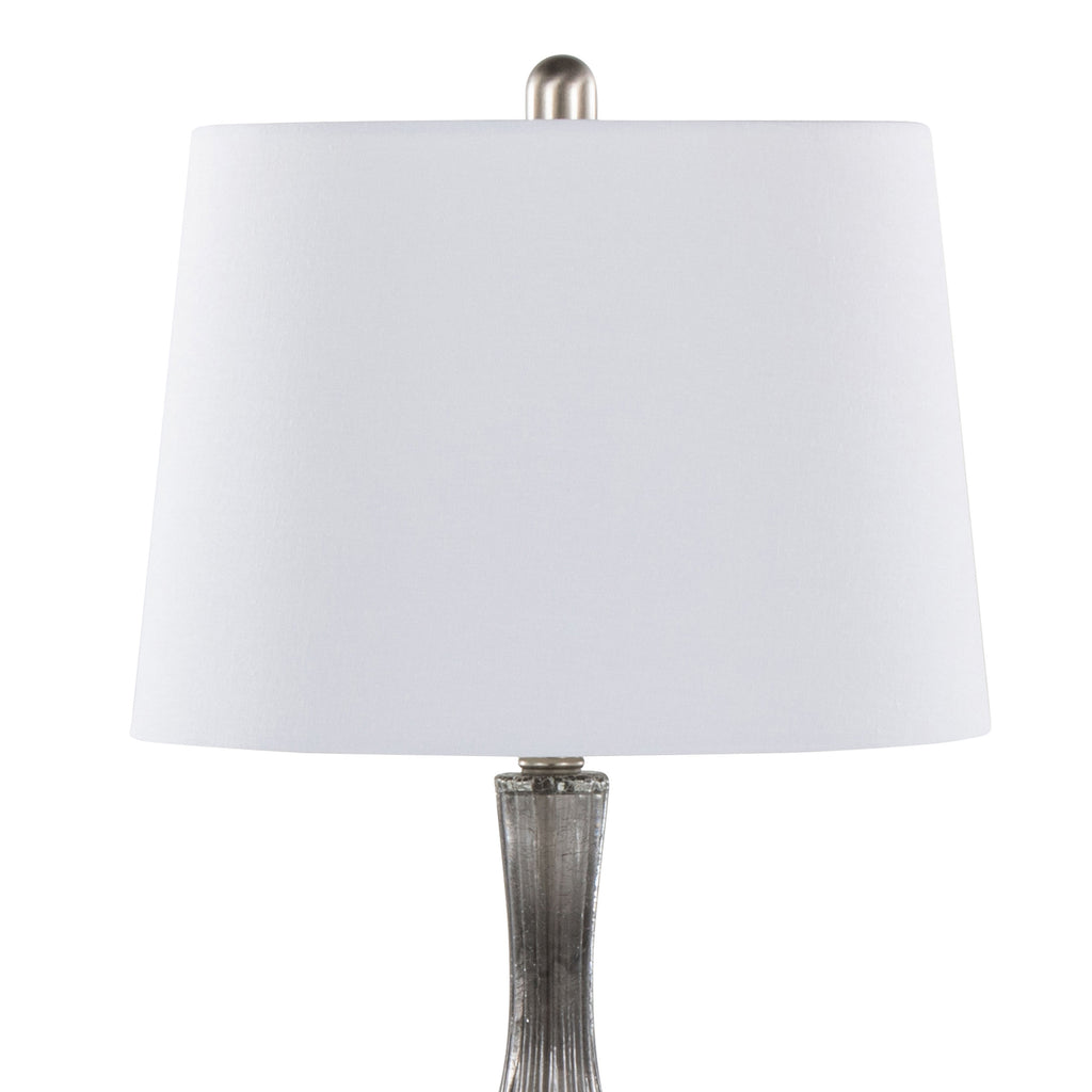 Jenny 27" Contemporary Glass Table Lamp