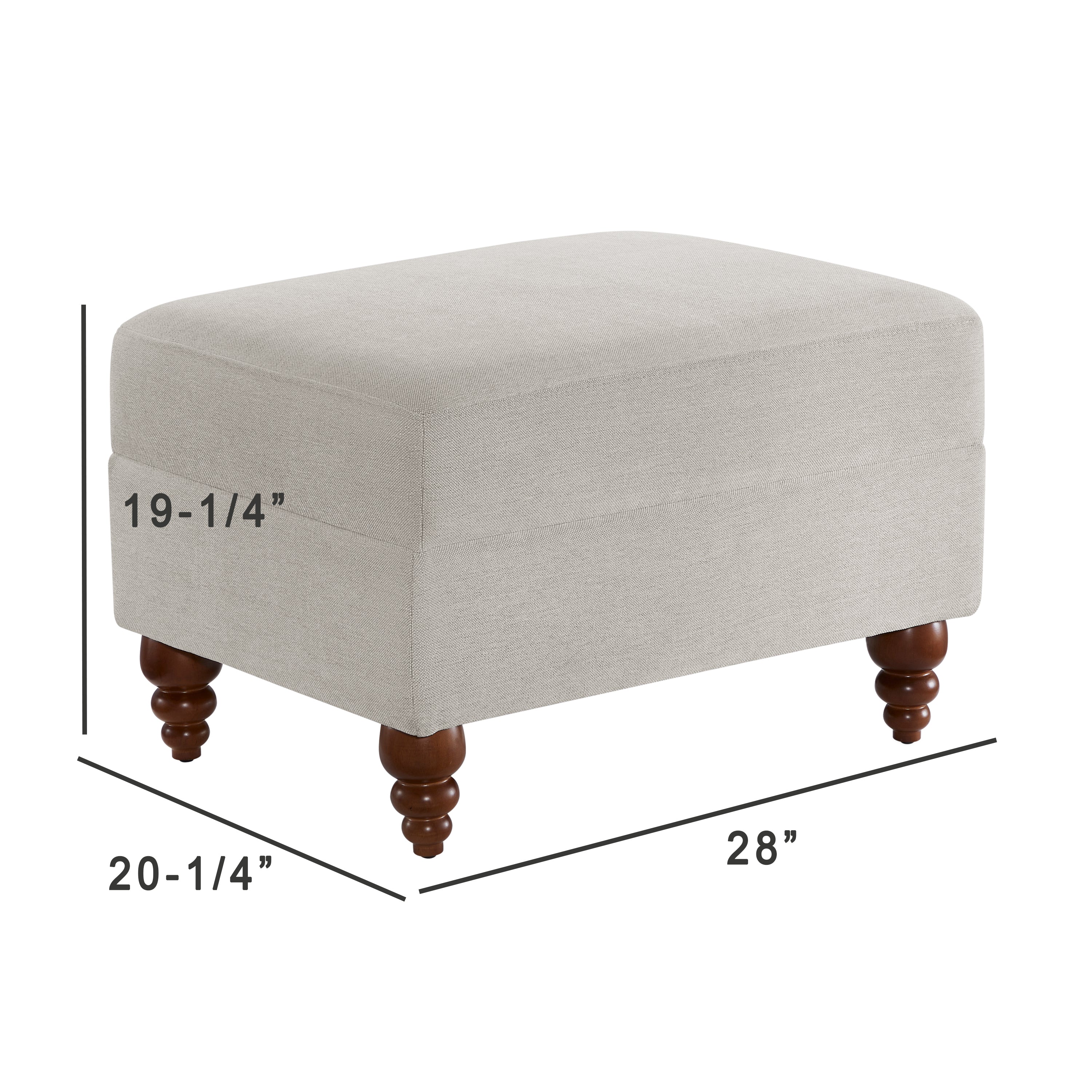 Candor Ottoman - Sea Oat