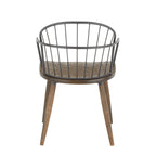 Accent/Dining Chair with Arms in Dark